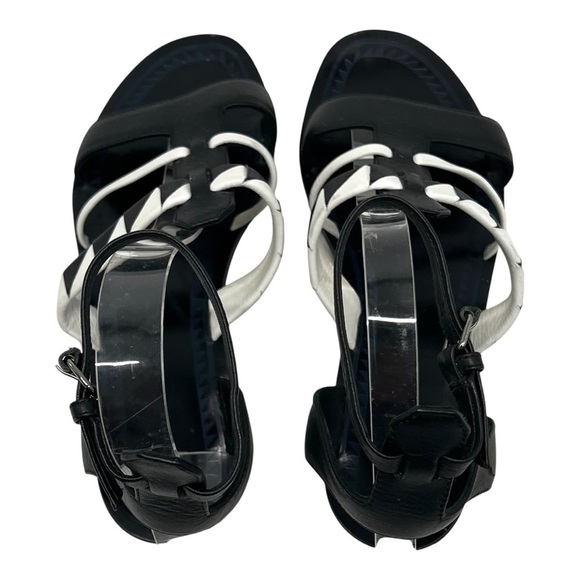 Proenza Schouler Leather Two Tone Gladiator Ankle Strap Sandals Women’s 38 - Picture 9 of 15